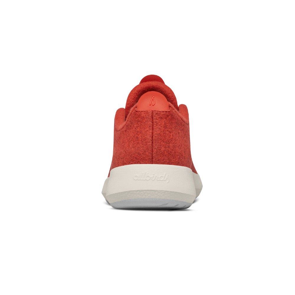 Allbirds Men\'s Wool Runner Mizzles - Sneakers Red - BDU237059